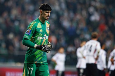 Vladan Kovaceviç, Puchar Polski maçında Stadion Miejski Legii Warszawa 'da Legia Warszawa ve Jagiellonia Bialystok takımları arasında görüldü. Jozefa Pilsudskiego (Maciej Rogowski)