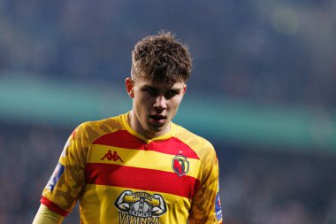 Oskar Pietuszewski, Puchar Polski maçında Stadion Miejski Legii Warszawa 'da Legia Warszawa ve Jagiellonia Bialystok takımları arasında görüldü. Jozefa Pilsudskiego (Maciej Rogowski)