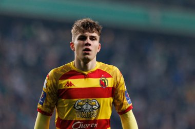 Oskar Pietuszewski, Puchar Polski maçında Stadion Miejski Legii Warszawa 'da Legia Warszawa ve Jagiellonia Bialystok takımları arasında görüldü. Jozefa Pilsudskiego (Maciej Rogowski)