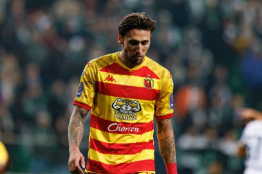 Darko Churlinov, Puchar Polski maçında Stadion Miejski Legii Warszawa 'da Legia Warszawa ve Jagiellonia Bialystok takımları arasında görüldü. Jozefa Pilsudskiego (Maciej Rogowski)