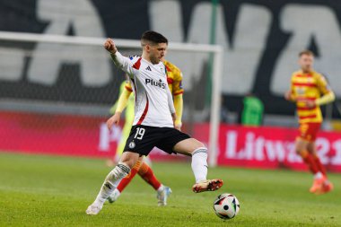 Ruben Vinagre, Puchar Polski maçında Stadyum Miejski Legii Warszawa 'da Legia Warszawa ve Jagiellonia Bialystok takımları arasında görüldü. Jozefa Pilsudskiego (Maciej Rogowski)