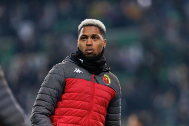 Edi Semedo, Puchar Polski maçında Stadion Miejski Legii Warszawa 'da Legia Warszawa ve Jagiellonia Bialystok takımları arasında görüldü. Jozefa Pilsudskiego (Maciej Rogowski)