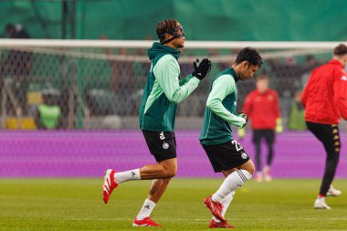 Steven Kapuadi, Puchar Polski maçında Stadyum Miejski Legii Warszawa 'da Legia Warszawa ve Jagiellonia Bialystok takımları arasında görüldü. Jozefa Pilsudskiego (Maciej Rogowski)