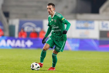 Rafal Wolski, PKO BP Ekstraklasa maçında Radomiak Radom ve Widzew Lodz takımları arasında Stadion Miejski im 'de görüldü. Braci Czachorow (Maciej Rogowski)