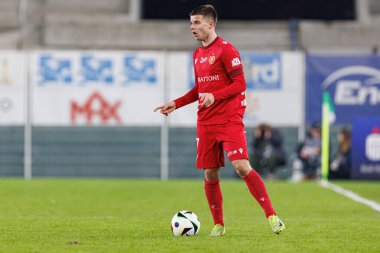 Jakub Sypek, PKO BP Ekstraklasa maçında Radomiak Radom ve Widzew Lodz takımları arasında Stadion Miejski im 'de görüldü. Braci Czachorow (Maciej Rogowski)