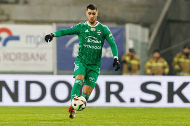 Bruno Jordao, PKO BP Ekstraklasa maçında Radomiak Radom ve Widzew Lodz takımları arasında Stadion Miejski im 'de görüldü. Braci Czachorow (Maciej Rogowski)