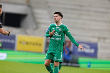 Roberto Alves, PKO BP Ekstraklasa maçında Radomiak Radom ve Widzew Lodz takımları arasında Stadion Miejski im 'de görüldü. Braci Czachorow (Maciej Rogowski)