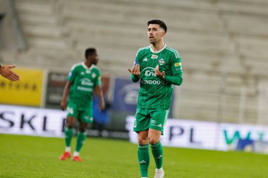 Roberto Alves, PKO BP Ekstraklasa maçında Radomiak Radom ve Widzew Lodz takımları arasında Stadion Miejski im 'de görüldü. Braci Czachorow (Maciej Rogowski)