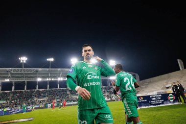 Paulo Henrique, PKO BP Ekstraklasa maçında Radomiak Radom ve Widzew Lodz takımları arasında Stadion Miejski im 'de görüldü. Braci Czachorow (Maciej Rogowski)