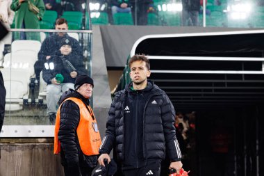 Francisco Ramos, PKO BP Ekstraklasa maçında Radomiak Radom ve Widzew Lodz takımları arasında Stadion Miejski im 'de görüldü. Braci Czachorow (Maciej Rogowski)