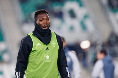 Zie Ouattara, PKO BP Ekstraklasa maçında Radomiak Radom ve Widzew Lodz takımları arasında Stadion Miejski im 'de görüldü. Braci Czachorow (Maciej Rogowski)