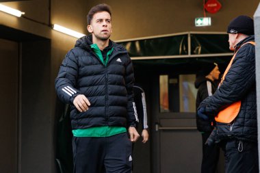Francisco Ramos, PKO BP Ekstraklasa maçında Radomiak Radom ve Widzew Lodz takımları arasında Stadion Miejski im 'de görüldü. Braci Czachorow (Maciej Rogowski)