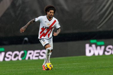 Aridane Hernandez, Estadio de Vallecas (Maciej Rogowski) takımları arasında LaLiga EA SPORTS maçında Rayo Vallecano ve Sevilla FC arasında görüldü.)