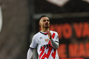 Alvaro Garcia, Estadio de Vallecas 'ta Rayo Vallecano ve Sevilla FC takımları arasında oynanan EA SPORTS maçı sırasında görüldü (Maciej Rogowski)