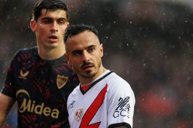 Alvaro Garcia, Estadio de Vallecas 'ta Rayo Vallecano ve Sevilla FC takımları arasında oynanan EA SPORTS maçı sırasında görüldü (Maciej Rogowski)
