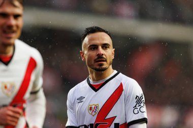 Alvaro Garcia, Estadio de Vallecas 'ta Rayo Vallecano ve Sevilla FC takımları arasında oynanan EA SPORTS maçı sırasında görüldü (Maciej Rogowski)