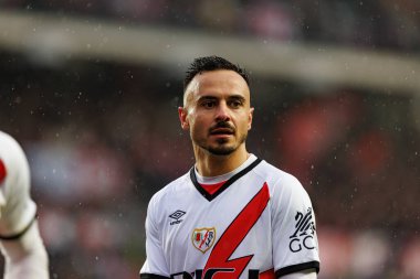 Alvaro Garcia, Estadio de Vallecas 'ta Rayo Vallecano ve Sevilla FC takımları arasında oynanan EA SPORTS maçı sırasında görüldü (Maciej Rogowski)