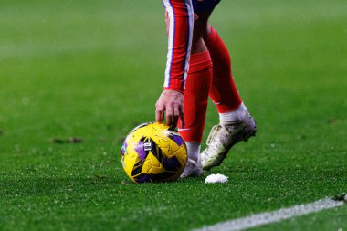 Antoine Griezmann, Atletico de Madrid takımları ile Estadio Civitas Metropolitano 'daki (Maciej Rogowski) Athletic Club takımları arasında oynanan LaLiga EA SPORTS maçı sırasında görüldü.)