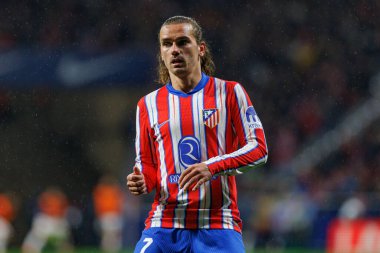 Antoine Griezmann, Atletico de Madrid takımları ile Estadio Civitas Metropolitano 'daki (Maciej Rogowski) Athletic Club takımları arasında oynanan LaLiga EA SPORTS maçı sırasında görüldü.)