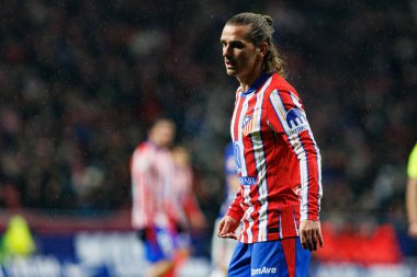 Antoine Griezmann, Atletico de Madrid takımları ile Estadio Civitas Metropolitano 'daki (Maciej Rogowski) Athletic Club takımları arasında oynanan LaLiga EA SPORTS maçı sırasında görüldü.)