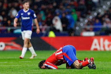 Rodrigo De Paul, Atletico de Madrid takımları ile Estadio Civitas Metropolitano 'daki (Maciej Rogowski) Athletic Club takımları arasında oynanan LaLiga EA SPORTS maçı sırasında görüldü.)