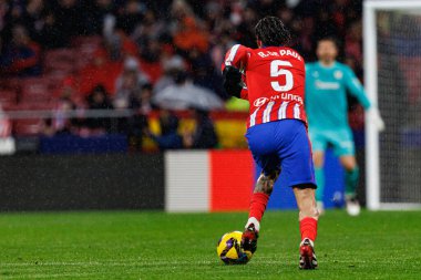 Rodrigo De Paul, Atletico de Madrid takımları ile Estadio Civitas Metropolitano 'daki (Maciej Rogowski) Athletic Club takımları arasında oynanan LaLiga EA SPORTS maçı sırasında görüldü.)