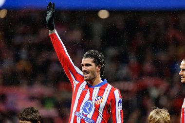 Rodrigo De Paul, Atletico de Madrid takımları ile Estadio Civitas Metropolitano 'daki (Maciej Rogowski) Athletic Club takımları arasında oynanan LaLiga EA SPORTS maçı sırasında görüldü.)