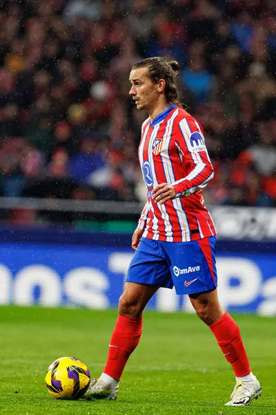 Antoine Griezmann, Atletico de Madrid takımları ile Estadio Civitas Metropolitano 'daki (Maciej Rogowski) Athletic Club takımları arasında oynanan LaLiga EA SPORTS maçı sırasında görüldü.)