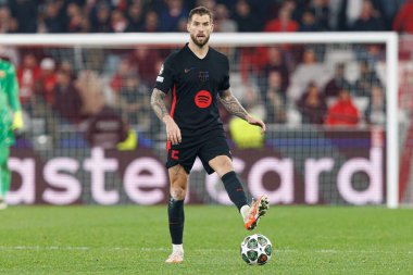 Inigo Martinez, SL Benfica ve FC Barcelona (Maciej Rogowski) takımları arasında oynanan 16 maçlık UEFA Şampiyonlar Ligi karşılaşmasında görüldü.