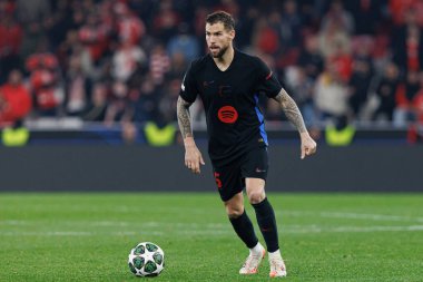 Inigo Martinez, SL Benfica ve FC Barcelona (Maciej Rogowski) takımları arasında oynanan 16 maçlık UEFA Şampiyonlar Ligi karşılaşmasında görüldü.