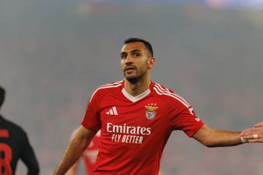 Vangelis Pavlidis, SL Benfica ve FC Barcelona (Maciej Rogowski) takımları arasında oynanan 16 maçlık UEFA Şampiyonlar Ligi karşılaşmasında görüldü.