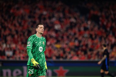 Wojciech Szczesny, SL Benfica ve FC Barcelona (Maciej Rogowski) takımları arasında oynanan 16 maçlık UEFA Şampiyonlar Ligi karşılaşmasında görüldü.