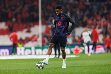 Ansu Fati, SL Benfica ve FC Barcelona (Maciej Rogowski) takımları arasında oynanan 16 maçlık UEFA Şampiyonlar Ligi karşılaşmasında görüldü.