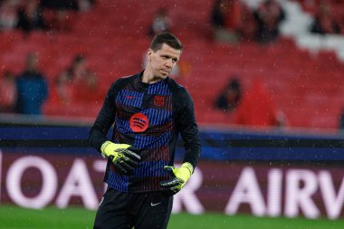 Wojciech Szczesny, SL Benfica ve FC Barcelona (Maciej Rogowski) takımları arasında oynanan 16 maçlık UEFA Şampiyonlar Ligi karşılaşmasında görüldü.
