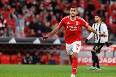 Vangelis Pavlidis, Liga Portekiz maçında SL Benfica ve CD Nacional (Maciej Rogowski)