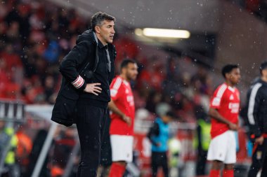 Bruno Lage, Liga Portekiz maçı sırasında SL Benfica ve CD Nacional takımları arasında görüldü (Maciej Rogowski)