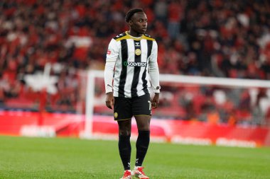 SL Benfica ve CD Nacional (Maciej Rogowski) takımları arasında Liga Portekiz maçında Arvin Appiah görüldü)