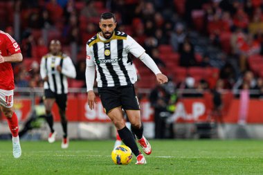 Chiheb Labidi, Liga Portekiz maçı sırasında SL Benfica ve CD Nacional (Maciej Rogowski)