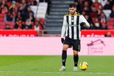 SL Benfica ve CD Nacional (Maciej Rogowski) takımları arasında Liga Portekiz maçında Ze Vitor görüldü)