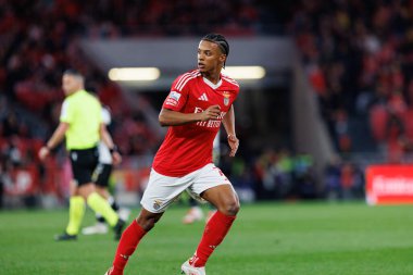 Leandro Santos, Liga Portekiz maçı sırasında SL Benfica ve CD Nacional (Maciej Rogowski)