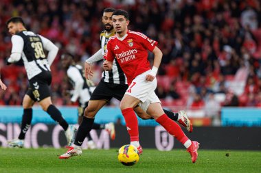 Zeki Amdouni Liga Portekiz maçı sırasında SL Benfica ve CD Nacional (Maciej Rogowski)