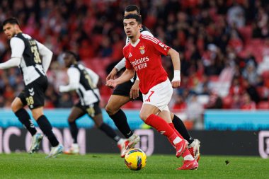 Zeki Amdouni Liga Portekiz maçı sırasında SL Benfica ve CD Nacional (Maciej Rogowski)