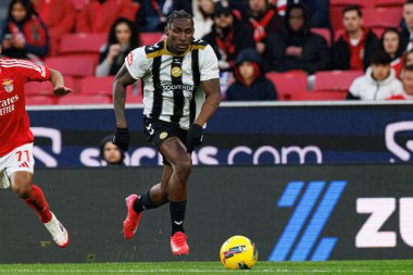 Dudu Teodora, Liga Portekiz maçı sırasında SL Benfica ve CD Nacional (Maciej Rogowski)