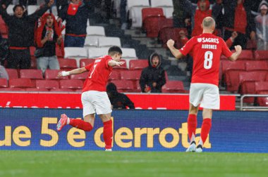 Zeki Amdouni, Liga Portekiz maçında SL Benfica ve CD Nacional (Maciej Rogowski)
