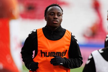 SL Benfica ve CD Nacional (Maciej Rogowski) takımları arasında Liga Portekiz maçında Arvin Appiah görüldü)
