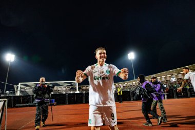 Viktor Gyokeres, Liga Portekiz maçında Casa Pia ve Estadio Municipal Rio Maior 'daki (Maciej Rogowski)