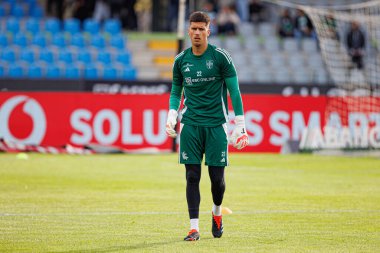 Daniel Azevedo, Liga Portekiz maçı sırasında Estadio Belediyesi Rio Maior 'daki Casa Pia ve Sporting CP takımları arasında görüldü (Maciej Rogowski)