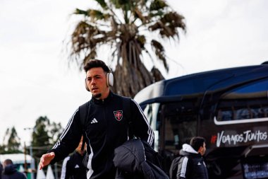 Max Svensson, Liga Portekiz maçı sırasında Estadio Belediyesi Rio Maior 'daki Casa Pia ve Sporting CP takımları arasında görüldü (Maciej Rogowski)