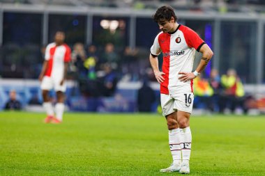 Hugo Bueno UEFA Şampiyonlar Ligi maçında Internazionale Milano ve Feyenoord FC (Maciej Rogowski)