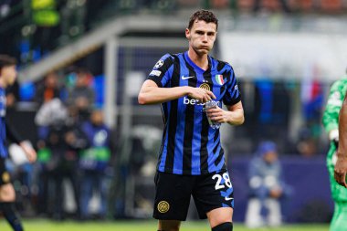 Benjamin Pavard UEFA Şampiyonlar Ligi maçında Internazionale Milano ve Feyenoord FC (Maciej Rogowski)